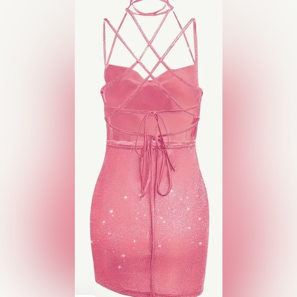 Cute pink Prom and Party dress - Picture 3 of 3